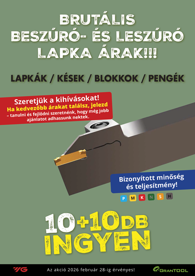Tooler beszúró leszúró lapkák