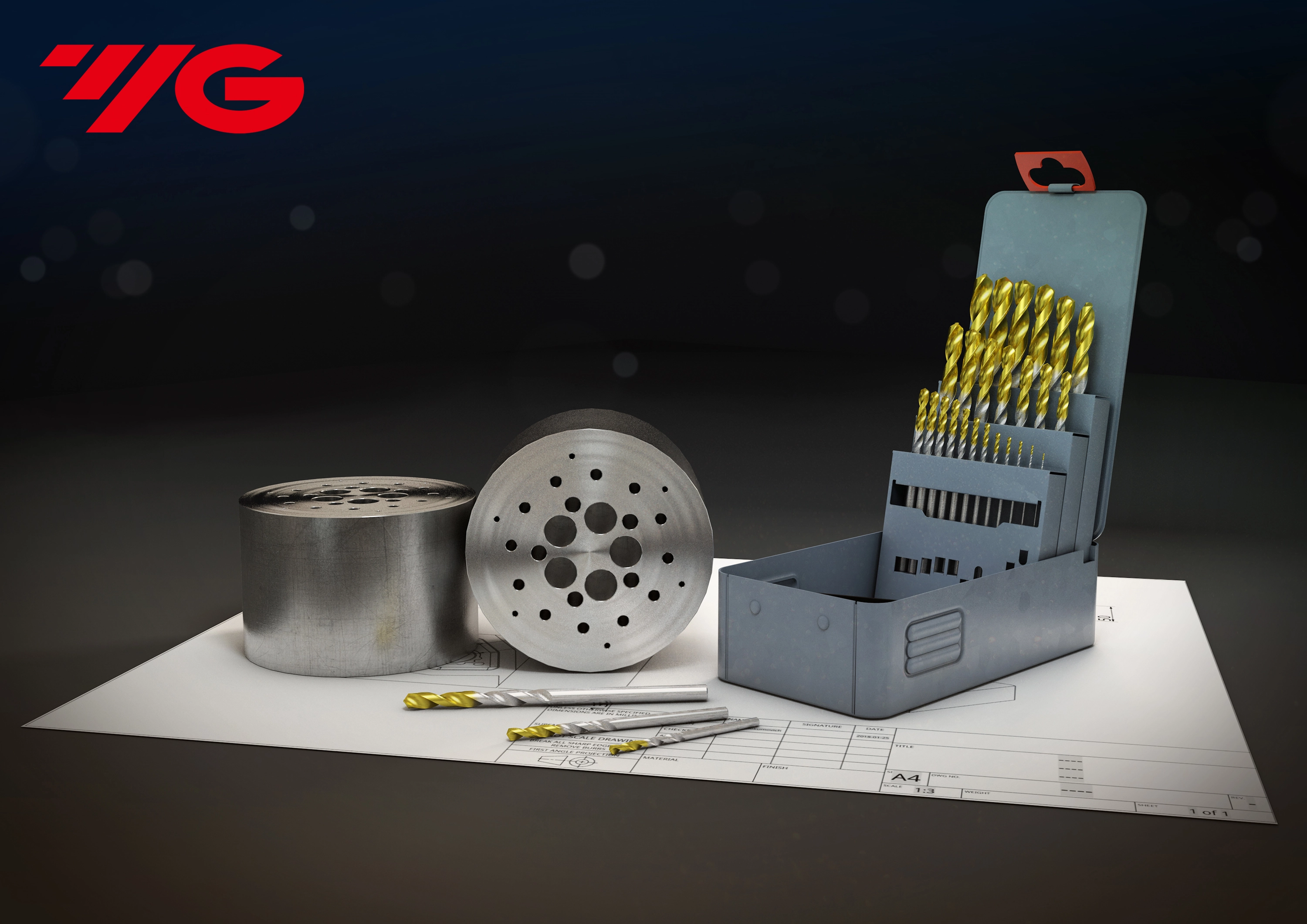 YG-1 Gold-P 22 darabos készlet