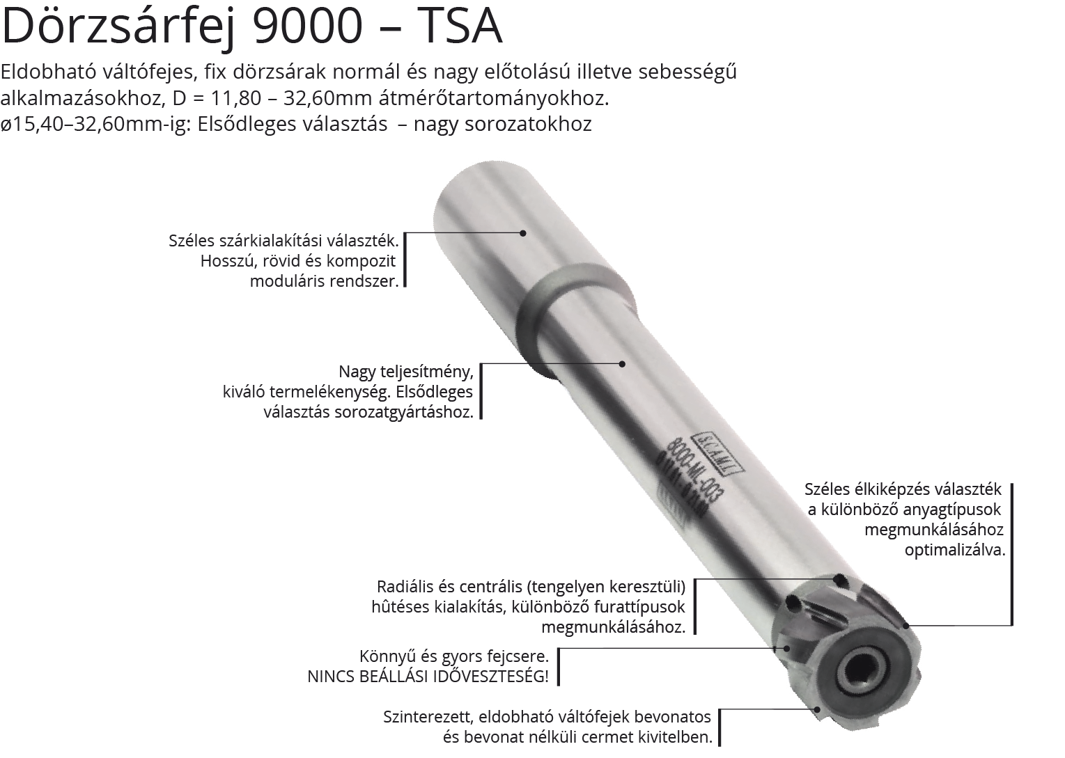 Dörzsárfej 9000 - TSA