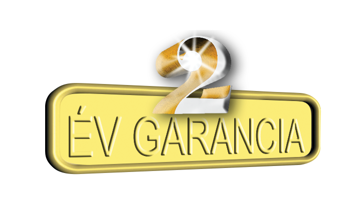 2 év gyártói garancia