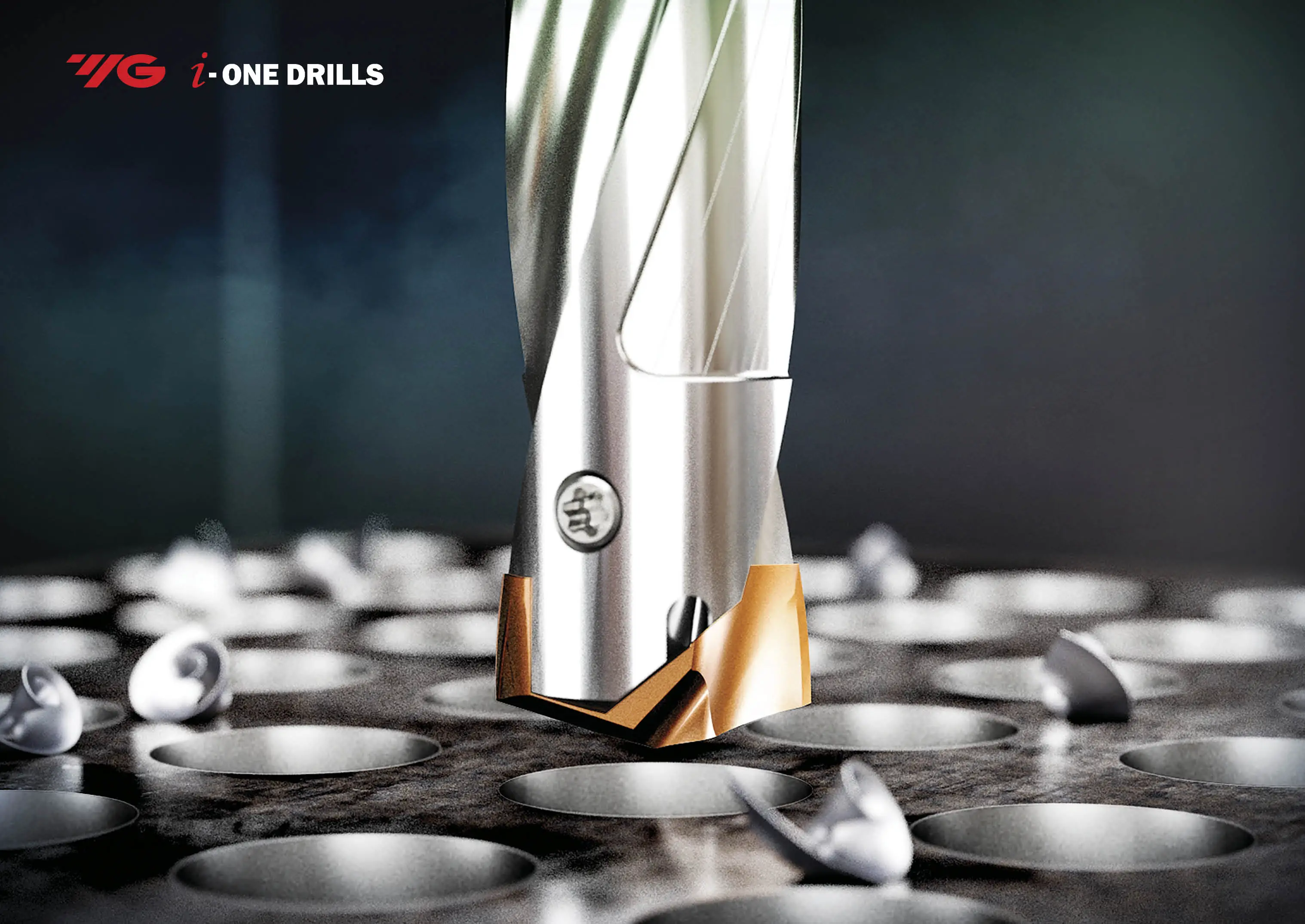 YG-1 i-ONE Drill moduláris, cserélhető keményfém fejes fúrórendszer