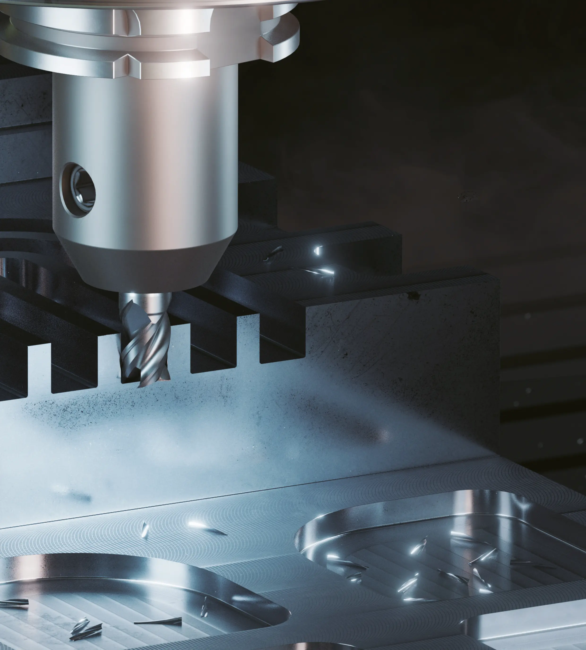 EV-Mill tömör keményfém ujjmarók